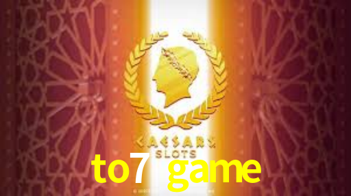 Interface do App to7 game